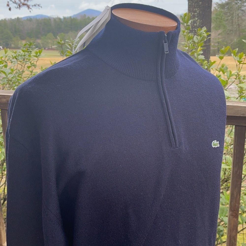COPY - New LACOSTE 1/4 Zip Pullover Sweater🐊